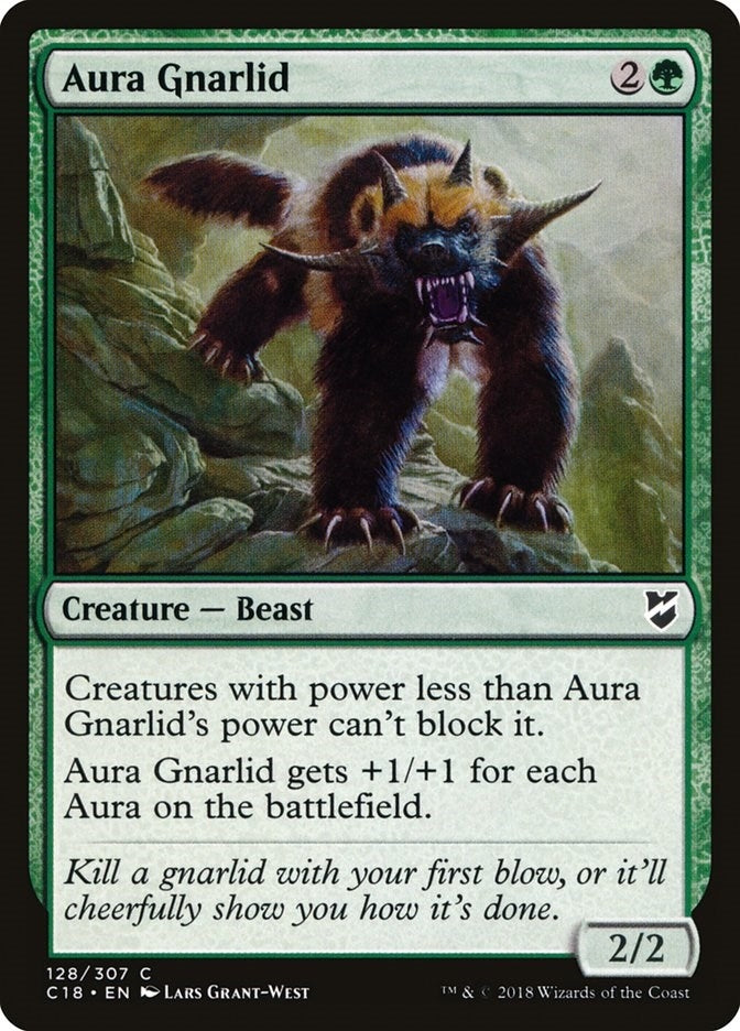 Image for Aura Gnarlid (Commander 2018) (128) - Magic: The Gathering