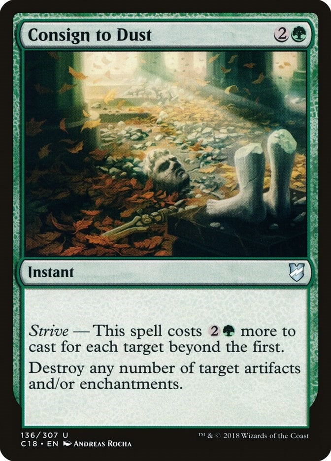 Image for Consign to Dust (Commander 2018) (136) - Magic: The Gathering