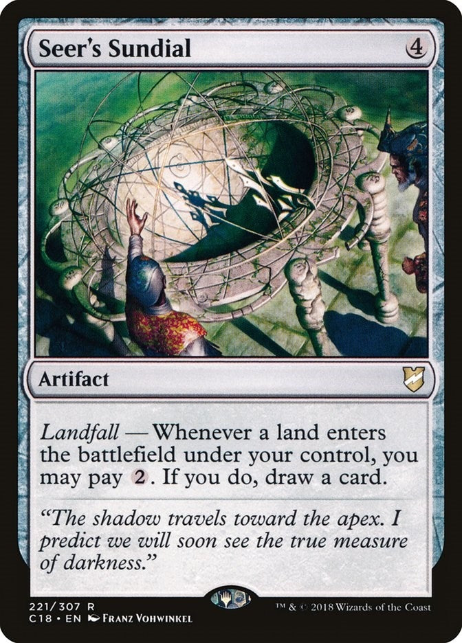 Image for Seer's Sundial (Commander 2018) (221) - Magic: The Gathering