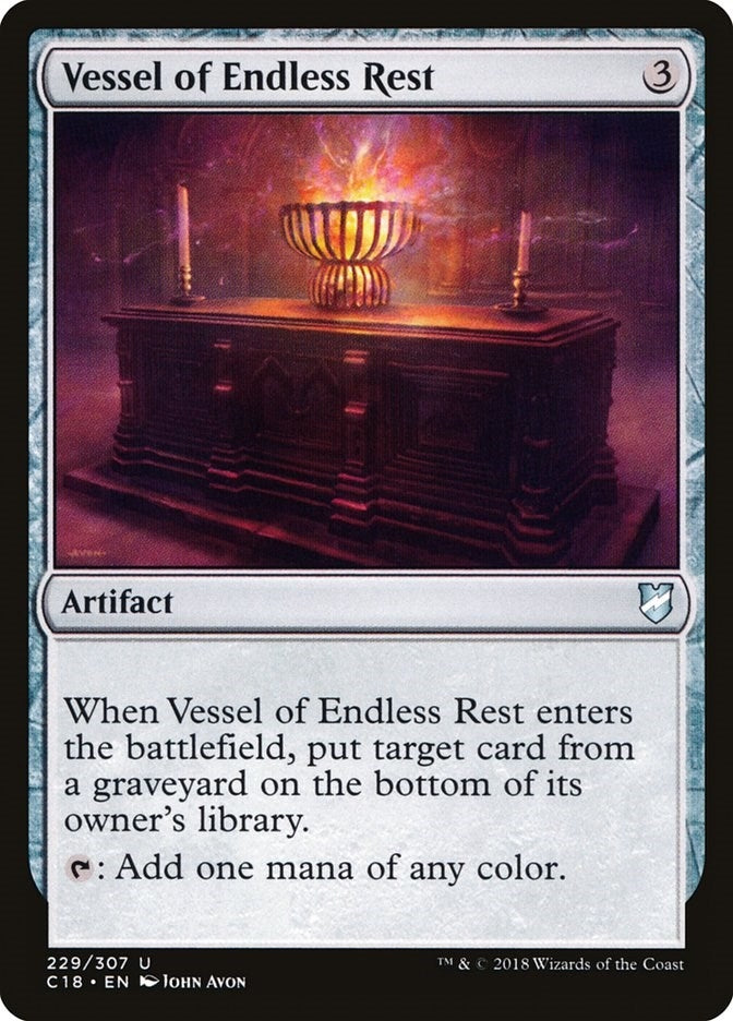 Image for Vessel of Endless Rest (Commander 2018) (229) - Magic: The Gathering