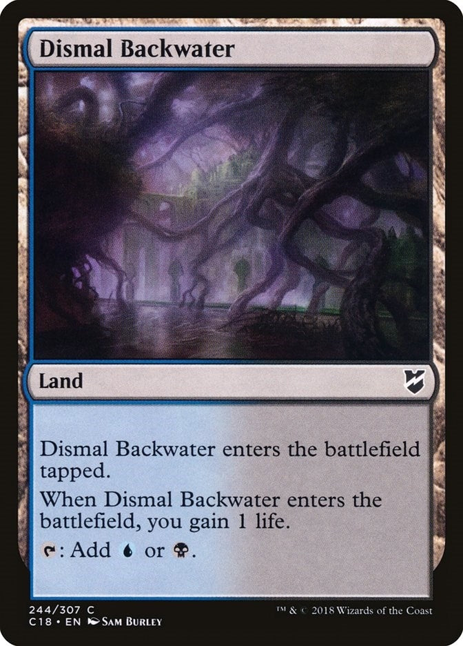 Image for Dismal Backwater (Commander 2018) (244) - Magic: The Gathering