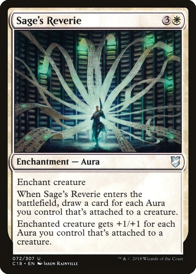 Image for Sage's Reverie (Commander 2018) (72) - Magic: The Gathering