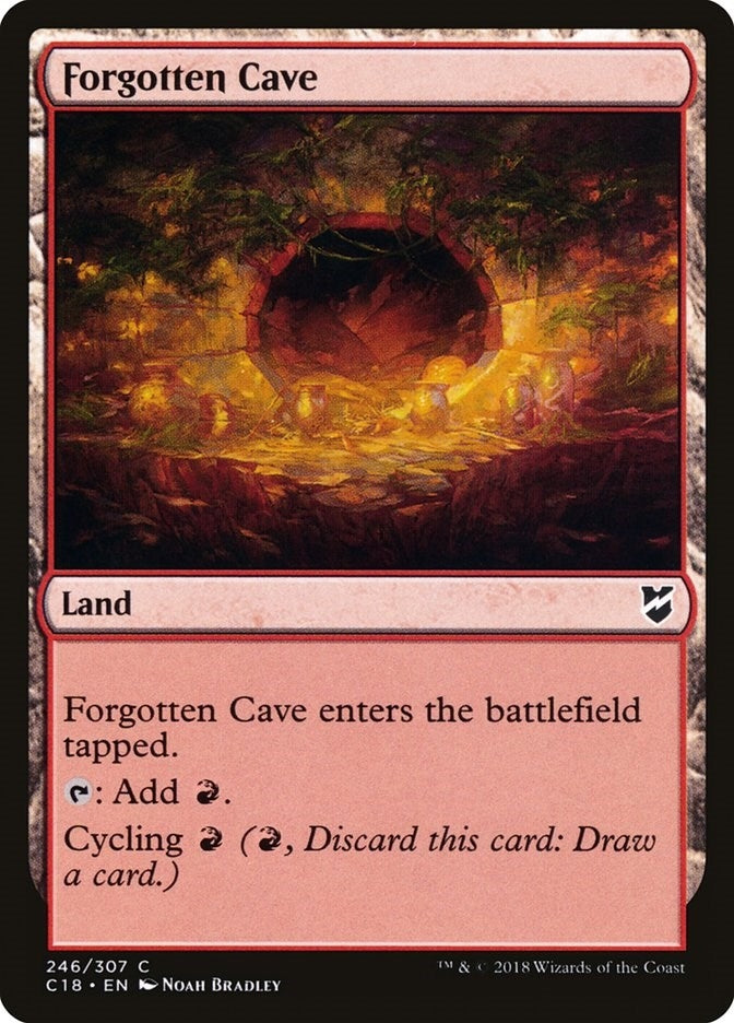 Image for Forgotten Cave (Commander 2018) (246) - Magic: The Gathering