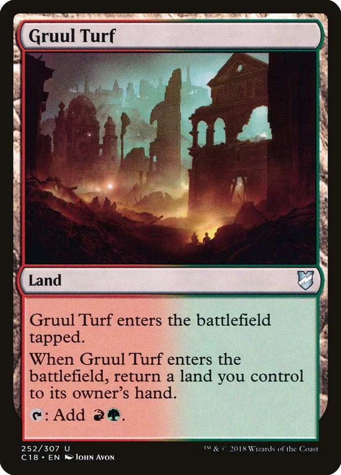 Image for Gruul Turf (Commander 2018) (252) - Magic: The Gathering