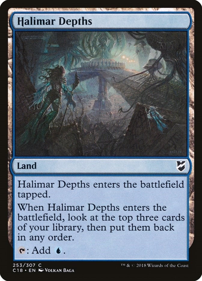 Image for Halimar Depths (Commander 2018) (253) - Magic: The Gathering