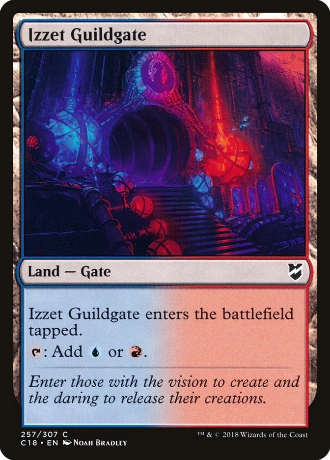 Image for Izzet Guildgate (Commander 2018) (257) - Magic: The Gathering