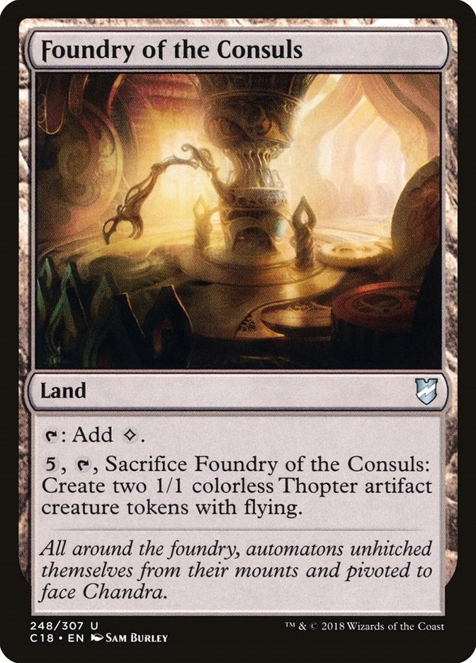 Image for Foundry of the Consuls (Commander 2018) (248) - Magic: The Gathering