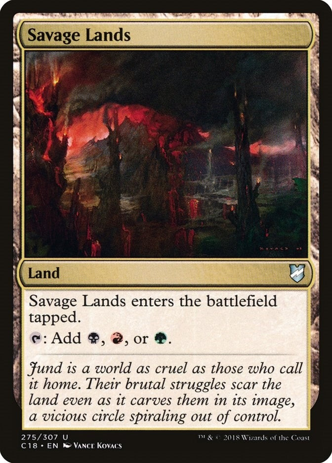 Image for Savage Lands (Commander 2018) (275) - Magic: The Gathering