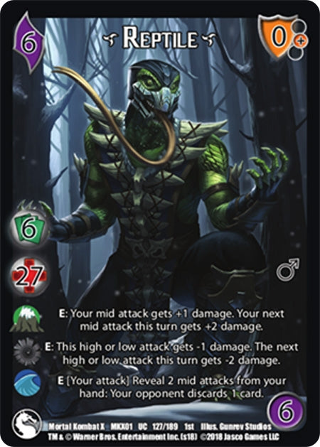 Image for Reptile* (Mortal Kombat X) (127) - UniVersus