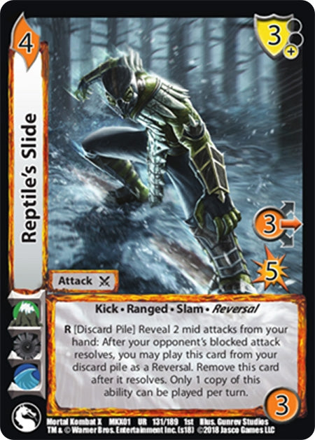 Image for Reptile's Slide (Mortal Kombat X) (131) - UniVersus