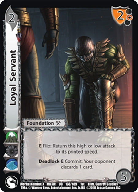 Image for Loyal Servant (Mortal Kombat X) (133) - UniVersus