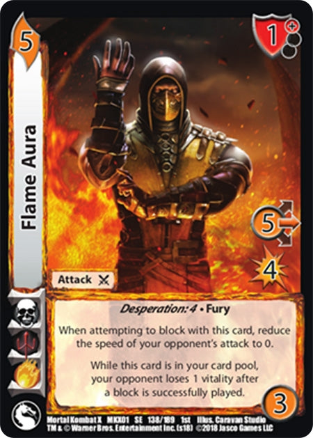 Image for Flame Aura (Mortal Kombat X) (138) - UniVersus