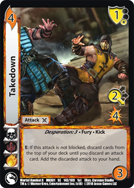 Image for Takedown (Mortal Kombat X) (143) - UniVersus