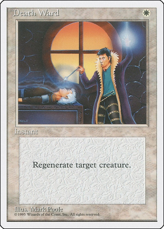 Image for Death Ward (Fourth Edition) - Magic: The Gathering