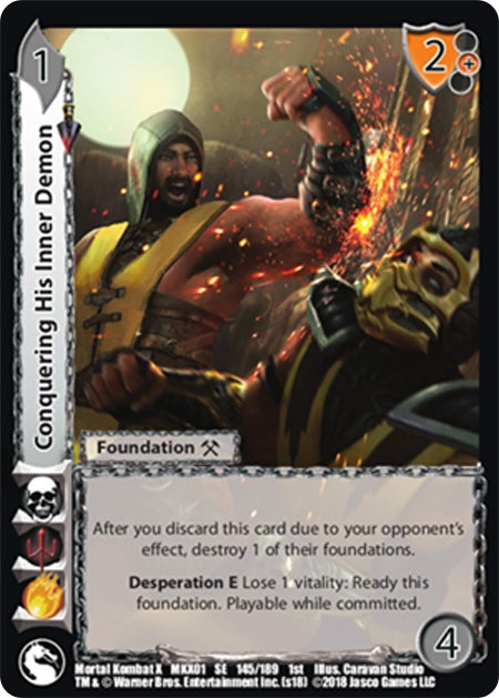 Image for Conquering His Inner Demon (Mortal Kombat X) (145) - UniVersus