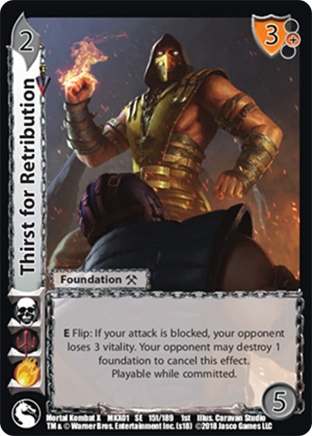 Image for Thirst for Retribution (Mortal Kombat X) (151) - UniVersus