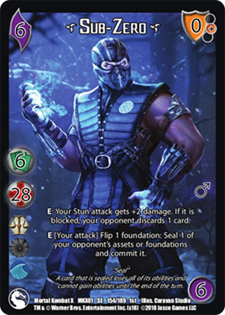 Image for Sub-Zero* (Mortal Kombat X) (154) - UniVersus