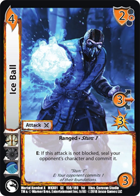 Image for Ice Ball (Mortal Kombat X) (158) - UniVersus