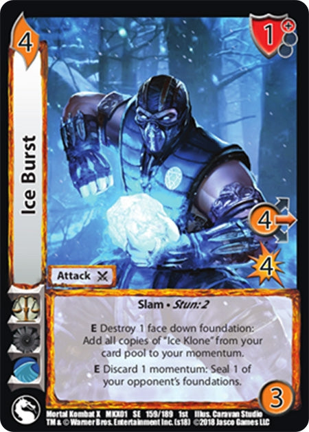 Image for Ice Burst (Mortal Kombat X) (159) - UniVersus