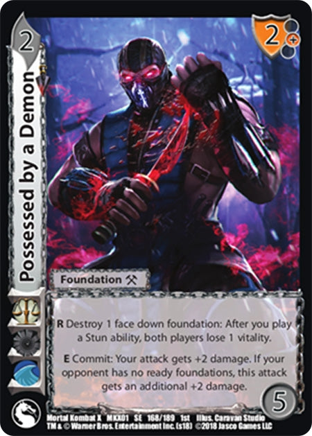 Image for Possessed by a Demon (Mortal Kombat X) (168) - UniVersus