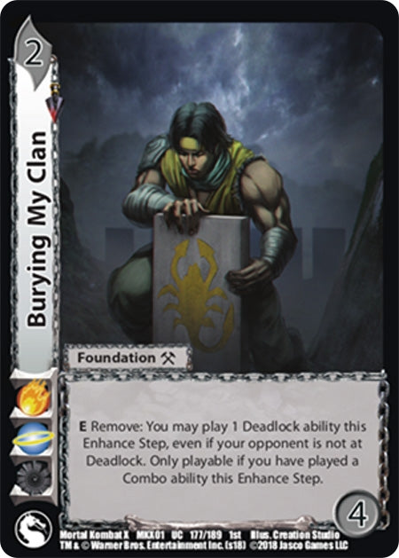 Image for Burying My Clan (Mortal Kombat X) (177) - UniVersus