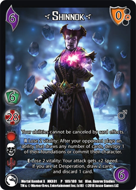 Image for Shinnok (Mortal Kombat X) (189) - UniVersus