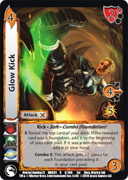 Image for Glow Kick (Mortal Kombat X) (3) - UniVersus