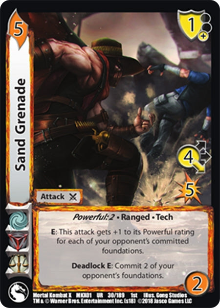 Image for Sand Grenade (Mortal Kombat X) (30) - UniVersus