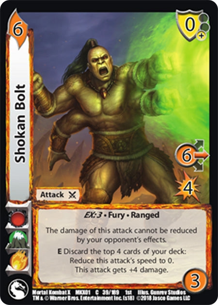 Image for Shokan Bolt (Mortal Kombat X) (39) - UniVersus