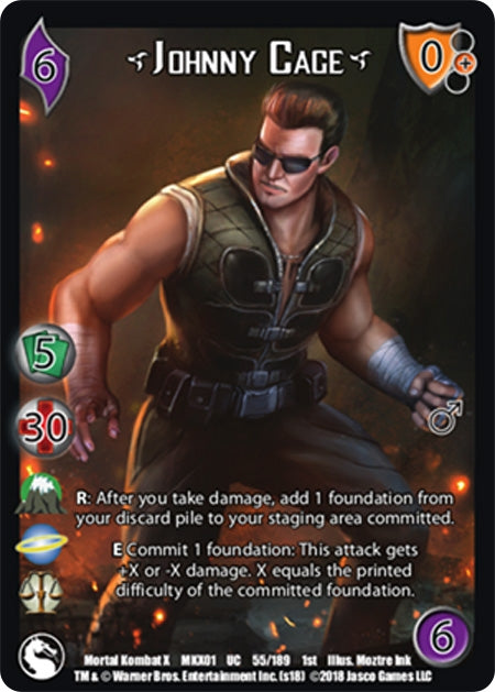 Image for Johnny Cage* (Mortal Kombat X) (55) - UniVersus