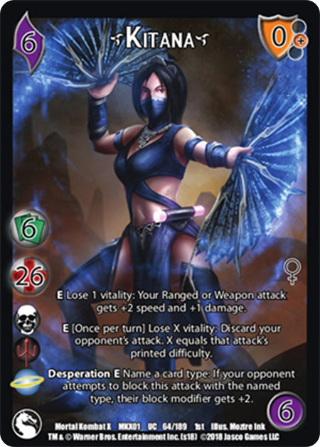 Image for Kitana* (Mortal Kombat X) (64) - UniVersus