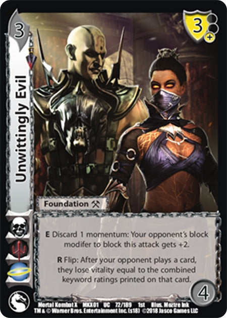 Image for Unwittingly Evil (Mortal Kombat X) (72) - UniVersus