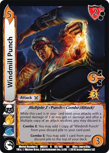 Image for Windmill Punch (Mortal Kombat X) (95) - UniVersus