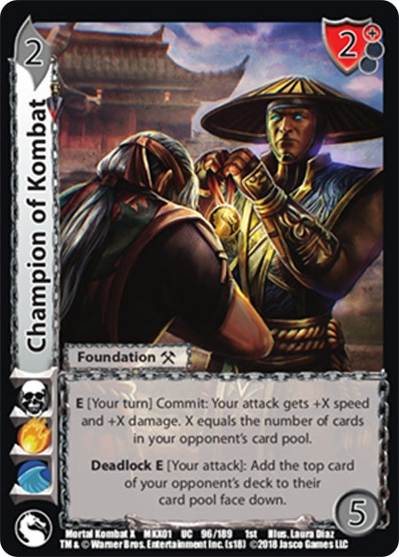 Image for Champion of Kombat (Mortal Kombat X) (96) - UniVersus