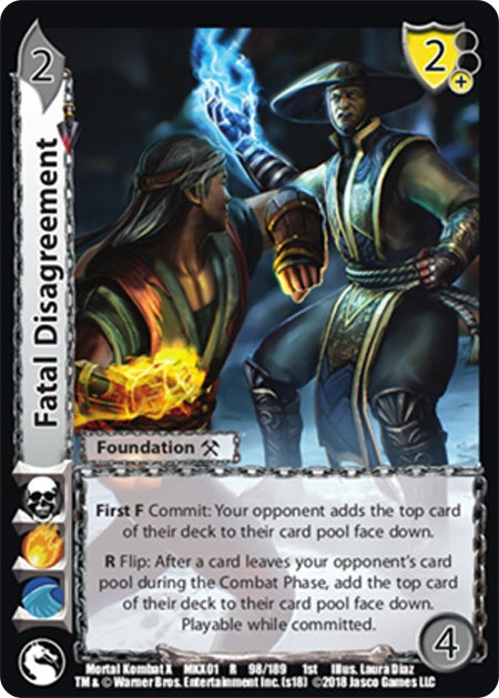 Image for Fatal Disagreement (Mortal Kombat X) (98) - UniVersus