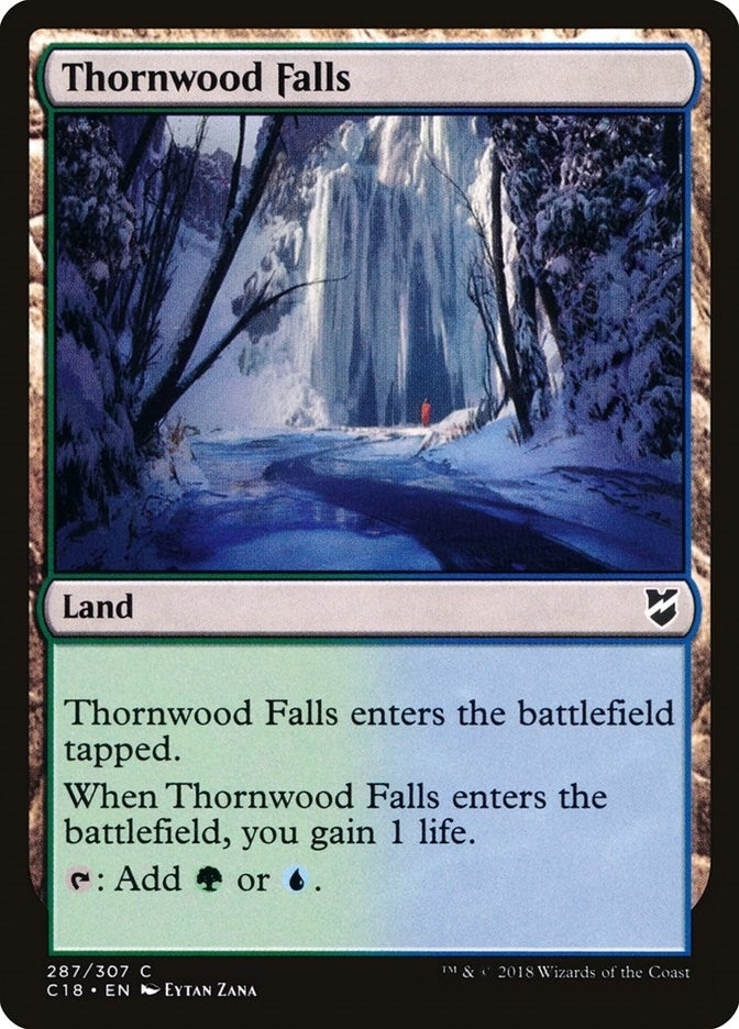 Image for Thornwood Falls (Commander 2018) (287) - Magic: The Gathering