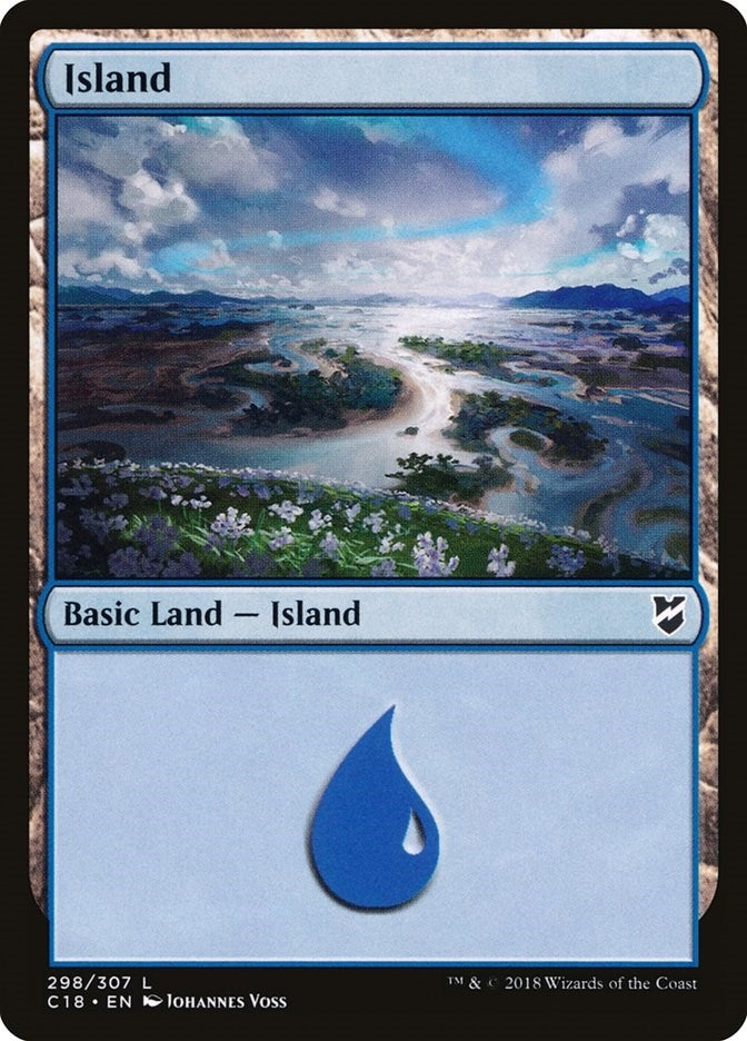 Image for Island (298) (Commander 2018) (298) - Magic: The Gathering