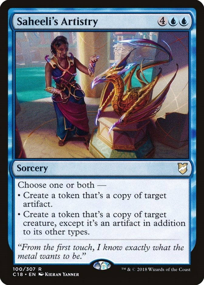 Image for Saheeli's Artistry (Commander 2018) (100) - Magic: The Gathering
