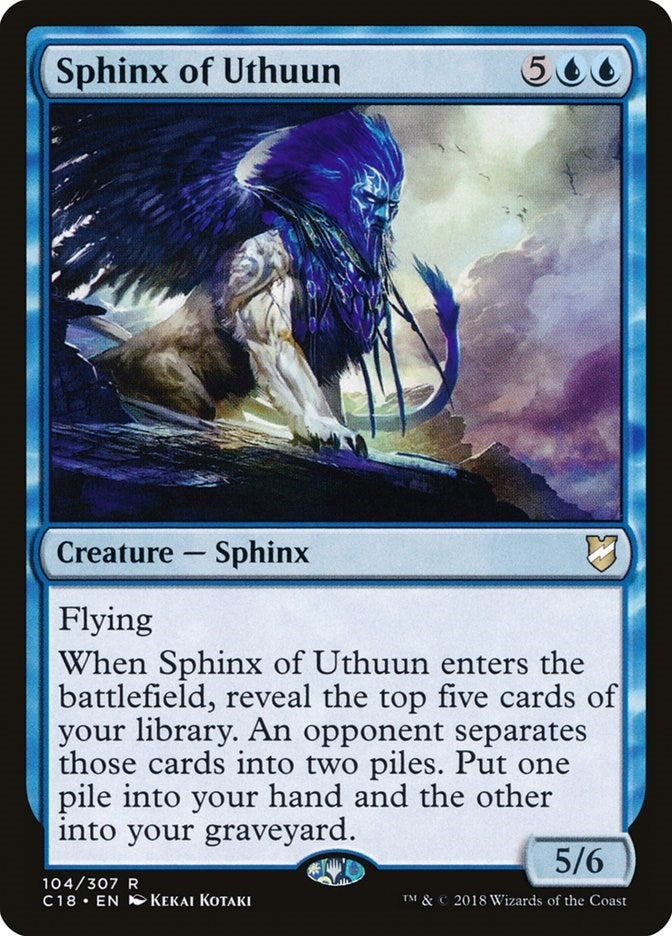 Image for Sphinx of Uthuun (Commander 2018) (104) - Magic: The Gathering