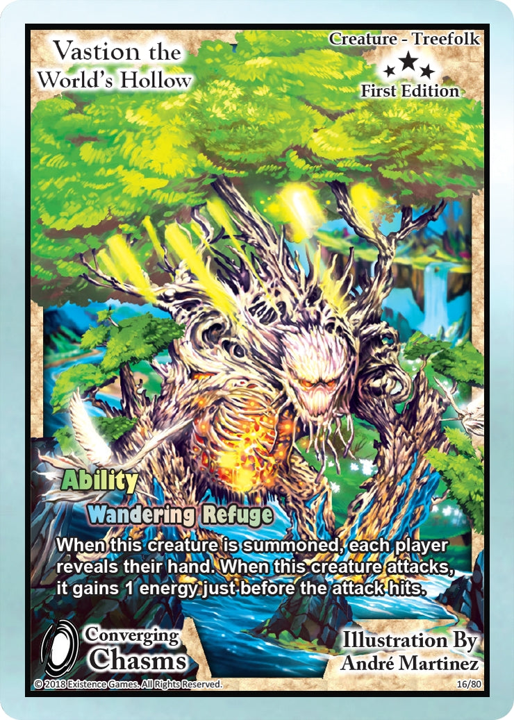 Image for Vastion the World's Hollow (Converging Chasms) (16) - Exodus TCG