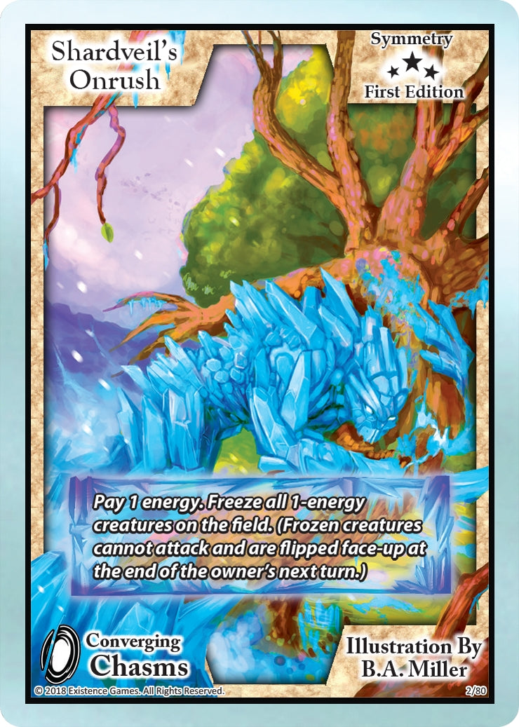 Image for Shardveil's Onrush (Converging Chasms) (2) - Exodus TCG