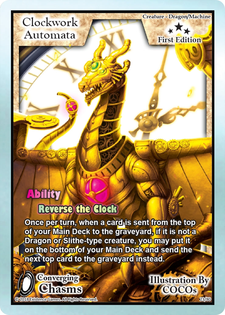 Image for Clockwork Automata (Converging Chasms) (23) - Exodus TCG