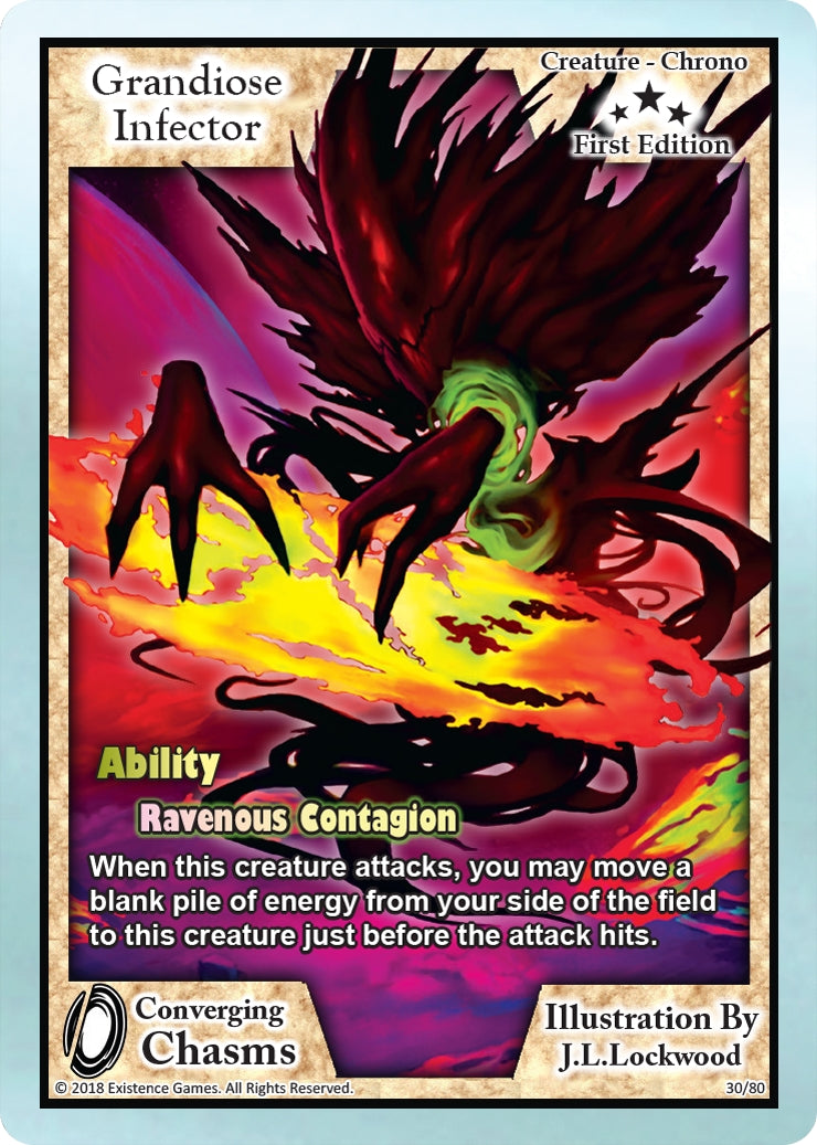 Image for Grandiose Infector (Converging Chasms) (30) - Exodus TCG