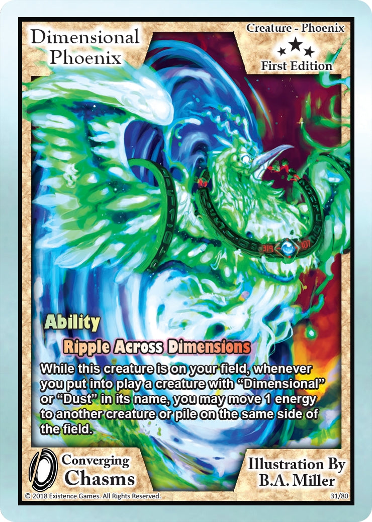 Image for Dimensional Phoenix (Converging Chasms) (31) - Exodus TCG