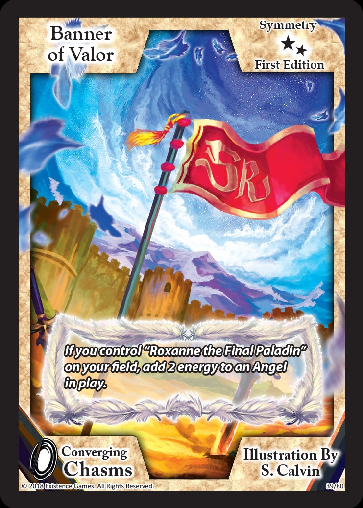 Image for Banner of Valor (Converging Chasms) (39) - Exodus TCG
