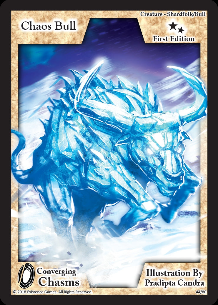 Image for Chaos Bull (Converging Chasms) (44) - Exodus TCG