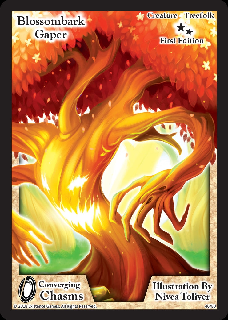 Image for Blossombark Gaper (Converging Chasms) (46) - Exodus TCG
