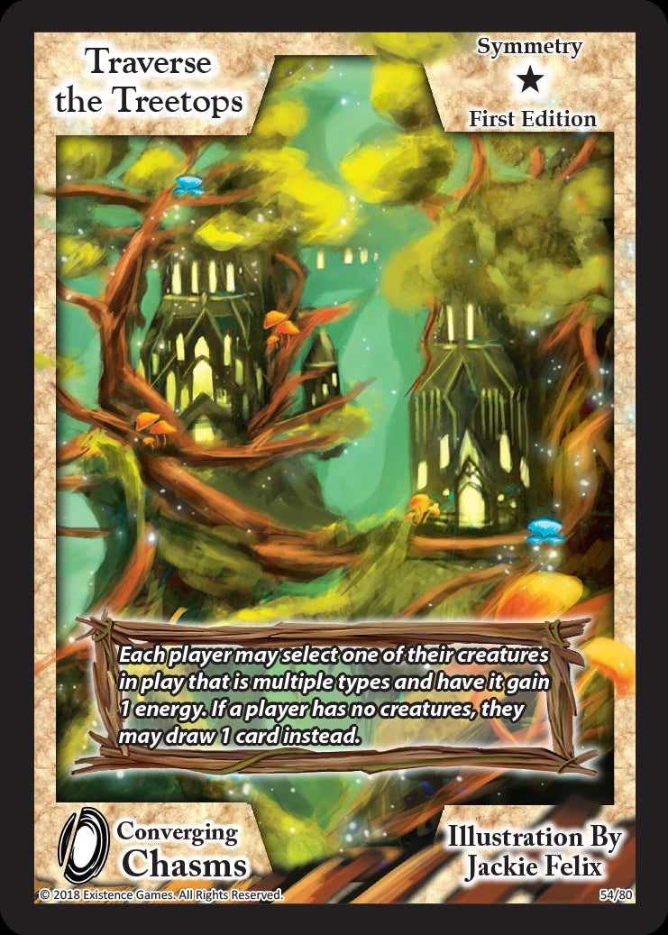 Image for Traverse the Treetops (Converging Chasms) (54) - Exodus TCG