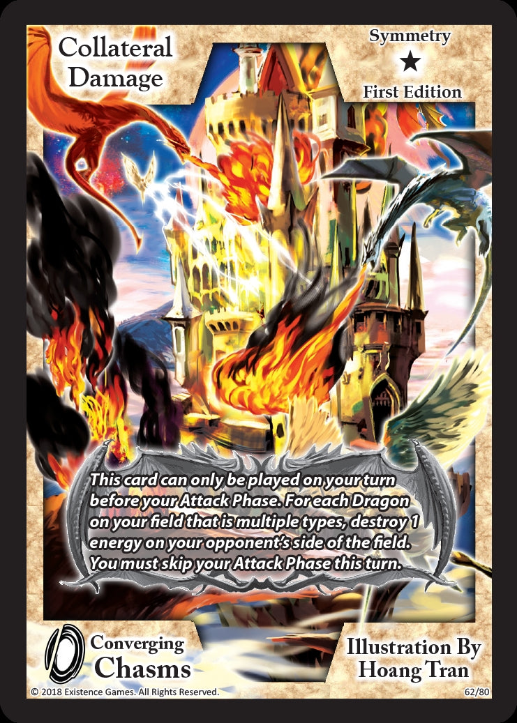 Image for Collateral Damage (Converging Chasms) (62) - Exodus TCG