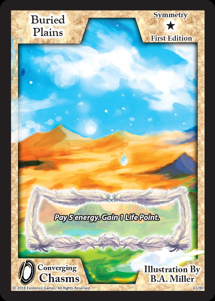 Image for Buried Plains (Converging Chasms) (63) - Exodus TCG